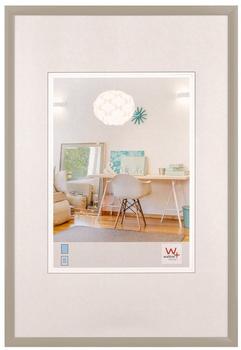 walther design Bilderrahmen grau 50 x 70 cm New Lifestyle Kunststoffrahmen KV070T