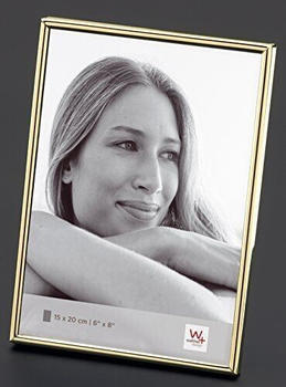 walther design Bilderrahmen gold 15 x 20 cm Chloe Portraitrahmen WD520G