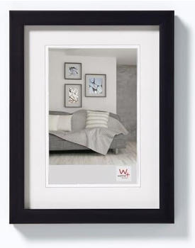 walther design Bilderrahmen schwarz 18 x 24 cm Construction Designrahmen JK824B