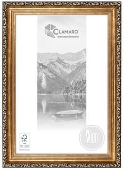 Clamaro Bilderrahmen 'WIEN' Shabby Chic BRONZE Größe:100x80