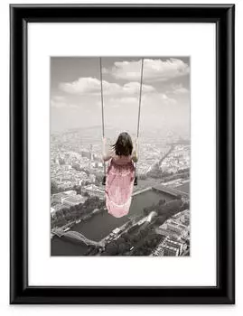 Hama Kunststoffrahmen Swing 40x50cm schwarz