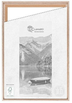 Clamaro Schattenfugenrahmen Keilrahmen Eiche Sonoma 30x20