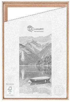 Clamaro Schattenfugenrahmen Keilrahmen Eiche Hell 98x75