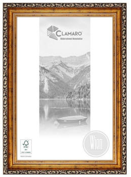 Clamaro Antik Massivholz WIEN Vintage gold 28x22