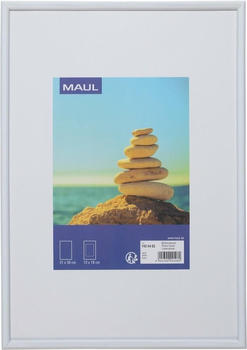 MAUL Einzelbilderrahmen, Polycarbonat Weiß, Tisch, 21 x 30 cm, Rechteckig (1935402)