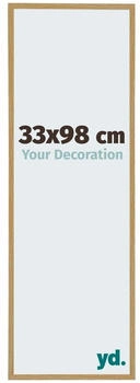 Your Decoration Fotorahmen 33x98 cm, Buche Hell, Kunststoff, Evry