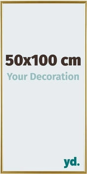 Your Decoration Fotorahmen 50x100 cm, Gold, Kunststoff, Evry