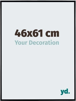 Your Decoration Fotorahmen 46x61 cm, Schwarz Matt, Kunststoff, Evry