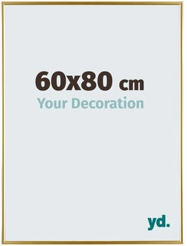 Your Decoration Fotorahmen 60x80 cm, Gold, Kunststoff, Evry