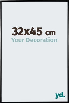 Your Decoration Fotorahmen 32x45 cm, Schwarz Matt, Kunststoff, Evry