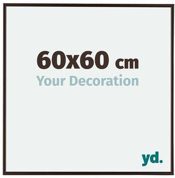 Your Decoration Fotorahmen 60x60 cm, Antrazit, Kunststoff, Evry
