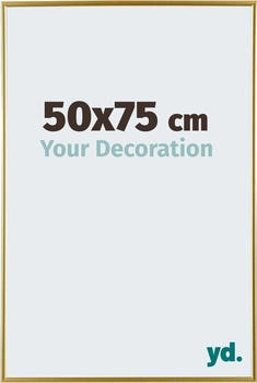 Your Decoration Fotorahmen 50x75 cm, Gold, Kunststoff, Evry