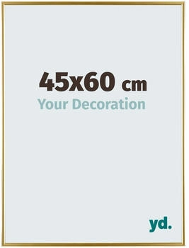 Your Decoration Fotorahmen 45x60 cm, Gold, Kunststoff, Evry