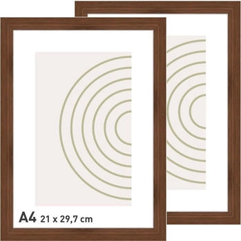 Nielsen Holz Velino Walnuss 21 x 29,7 cm (A4) (2er Set)