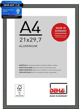 Deha Design Aluminium Boston 21x29,7 cm (A4) Contrastgrau