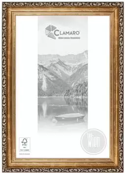 Clamaro Antik Massivholz 'WIEN' Shabby Chic Vintage Barock BRONZE Größe:96x34