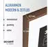 Nielsen Aluminium Accent Premium 50x70 cm Nussbaum