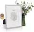 Casa Chic Berwick Bilderrahmen mit Passepartout, Metall, silber (10039329)