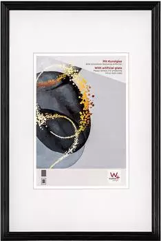 walther design Select Holz-Bilderrahmen 20x30cm, schwarz (HSX030B)