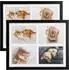 bomoe Galeria Collage-Bilderrahmen 4 Fotos 10x15cm, schwarz