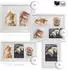 bomoe Galeria Collage-Bilderrahmen Set, Holz, weiß, 7-teilig (10x15, 13x18, 9x13cm)