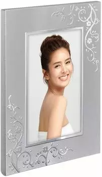 Hama Flora Portraitrahmen Aluminium silber 10x15cm (00193123)