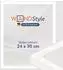 WANDStyle H950 Bilderrahmen Holz weiß 24x30cm (H950-001-024-030N-00)