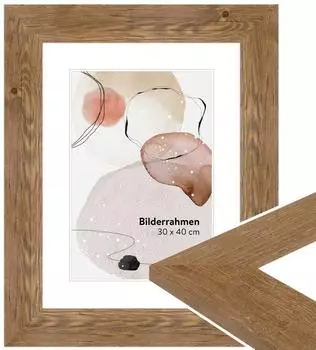WANDStyle Bilderrahmen H780 Massivholz, Eiche, 18x24cm (H780-022-018-024N-00)