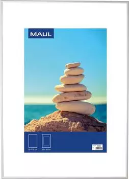 MAUL MAULdesign Bilderrahmen 50x70cm Aluminium silber (1946405)