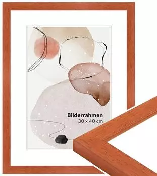 WANDStyle Bilderrahmen H430 Klassik Kirschbaum-Optik 21x30cm (H430-024-021-030N-00)