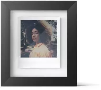 Polaroid Fotorahmen UV-Schutz, Einzeln, schwarz-wei&szlig;