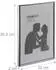 Relaxdays Bilderrahmen 2er-Set DIN A4, Passepartout 15x20cm, silber (10026954_55)