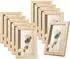 LuxusKollektion Bilderrahmen-Set 10x15cm Eichenoptik MDF, 10er-Set
