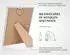 LuxusKollektion Bilderrahmen-Set A5 (14,8x21cm) Aluminium silber mit Passepartout, 3er-Set
