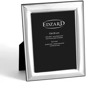 Edzard Serino Bilderrahmen 13x18cm, versilbert, anlaufgesch&uuml;tzt (4329)