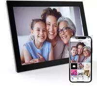 XORO Digitaler Bilderrahmen WLAN 10.1" Multitouch IPS USB-C - Digitaler Foto-Rahmen -