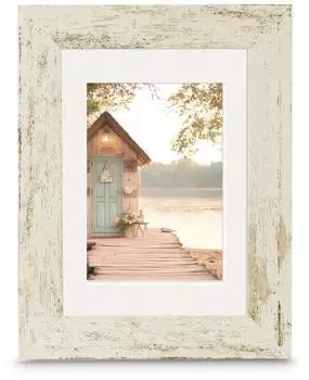 Hama Cottage Kunststoffrahmen altwei&szlig; 15x20cm (00193345)