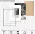 LuxusKollektion Bilderrahmen-Set A4, silber, Plexiglas, 5 Stück (21x29,7cm)