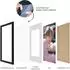LuxusKollektion Bilderrahmen MDF mit Passepartout 40x60cm, schwarz, 2er-Set