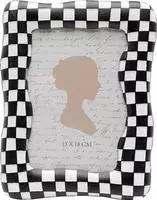 Kare Design Bilderrahmen "Checker Schwarz 13x18cm"