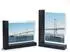LuxusKollektion Bilderrahmen doppelseitig, Glas/MDF, schwarz, 13x18cm, 2er-Set