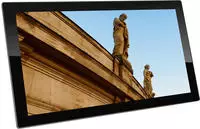 Braun DigiFrame 1901 - Digitaler Fotorahmen - 8 GB - 47 cm (18) - 1366 x 768 - 1080p