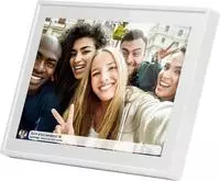 Braun Photo Technik 21259 Digitaler Bilderrahmen Wei&szlig; 25,6 cm (10.1 ) Touchscreen