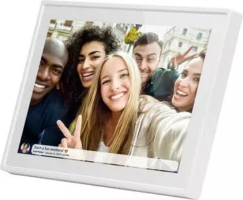 Braun DigiFrame 1019 WiFi wei&szlig;