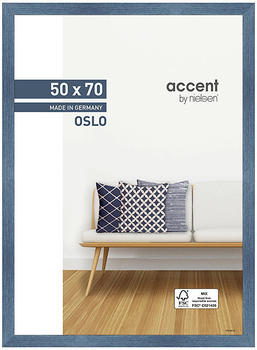 Nielsen Holzwechselrahmen Oslo 50x70 blau