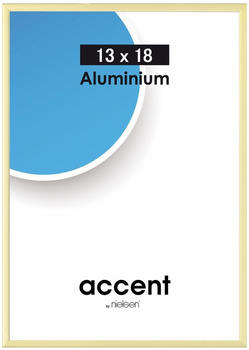 Nielsen Bilderrahmen Accent Aluminium 13x18 gold
