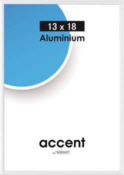 Nielsen Bilderrahmen Accent Aluminium 13x18 silber