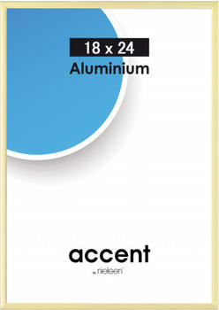 Nielsen Bilderrahmen Accent Aluminium 18x24 gold