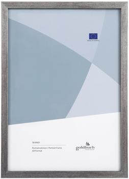 Goldbuch Holzrahmen Skandi DIN A4 silber