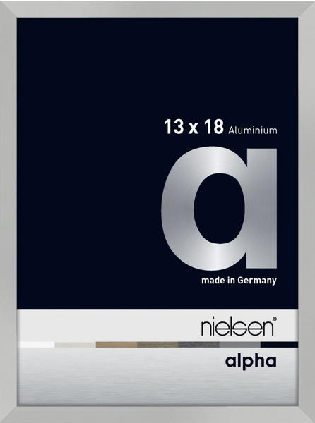 Nielsen Alpha 13x18 silber matt